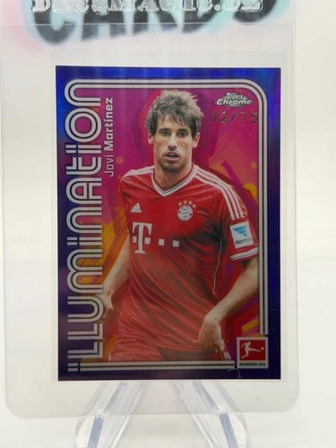Javi Martinez 2025 Topps Chrome Bundesliga Purple /75