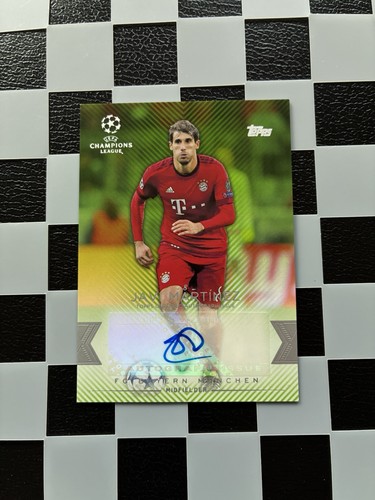 Javi Martinez 2015 Topps UCL Showcase Green /150