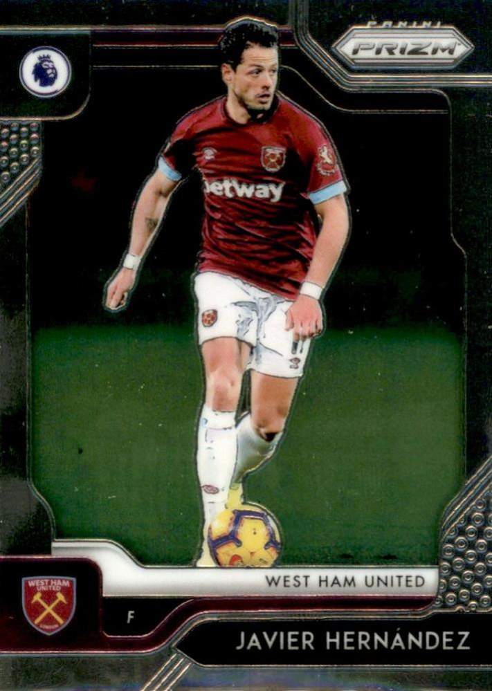 Javier Hernandez 2019 Panini Prizm Premier League 24