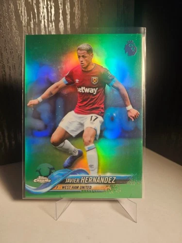 Javier Hernández 2019 Topps Chrome Green Refractor /99