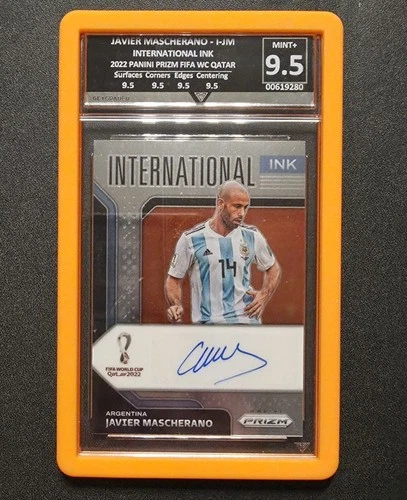 Javier Mascherano 2021 Panini Prizm FIFA World Cup