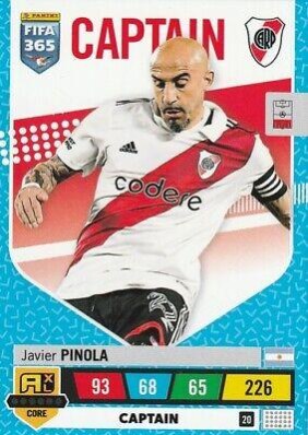Javier Pinola 2023 Panini Adrenalyn XL FIFA 365