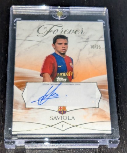 Javier Saviola 2025 Panini Barcelona Forever /25