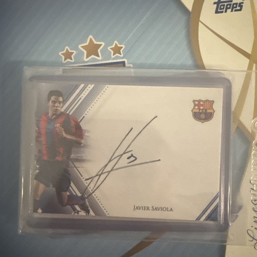 Javier Saviola 2026 Panini Futera 1/4