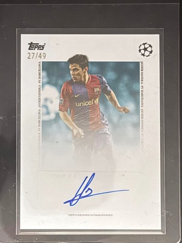 Javier Saviola 2024 Topps Simplicidad /49