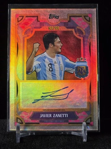 Javier Zanetti 2024 Topps Argentina Team Set /99
