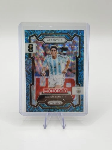 Javier Zanetti 2026 Panini Prizm Blue Wave