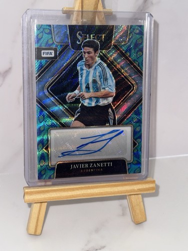 Javier Zanetti 2022 Panini Select Peacock