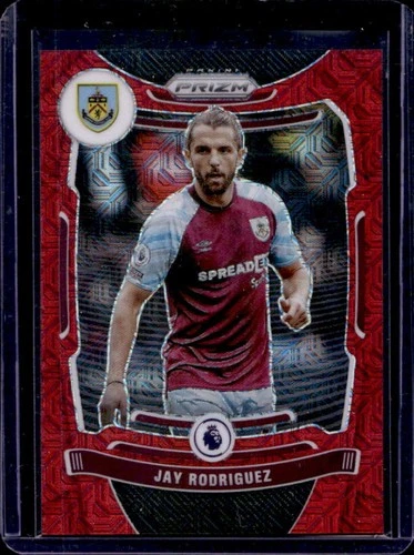 Jay Rodriguez 2021 Panini Prizm Premier League Red Mojo /159