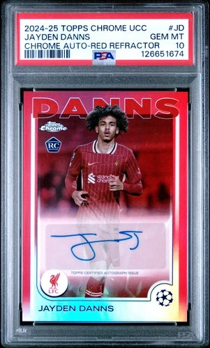 Jayden Danns 2024 Topps Chrome /5