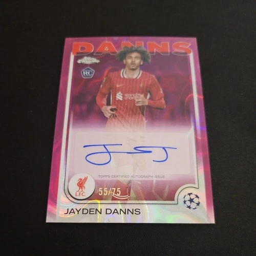 Jayden Danns 2024 Topps Chrome 55/75