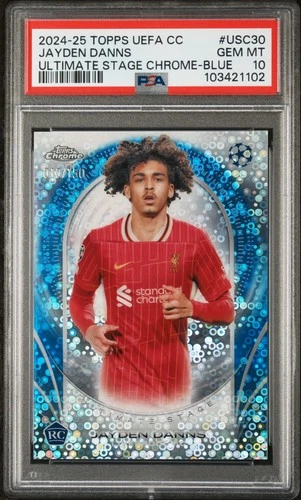 Jayden Danns 2024 Topps Chrome Blue /150