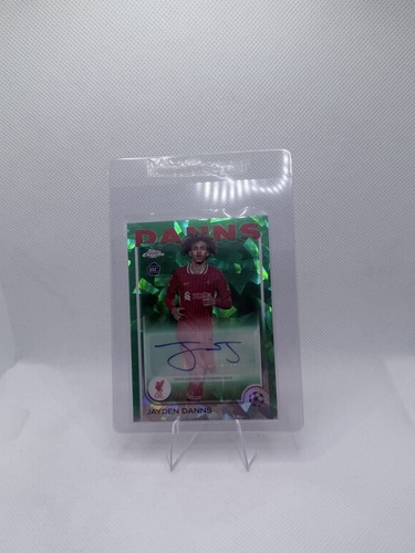 Jayden Danns 2024 Topps Chrome Green /99