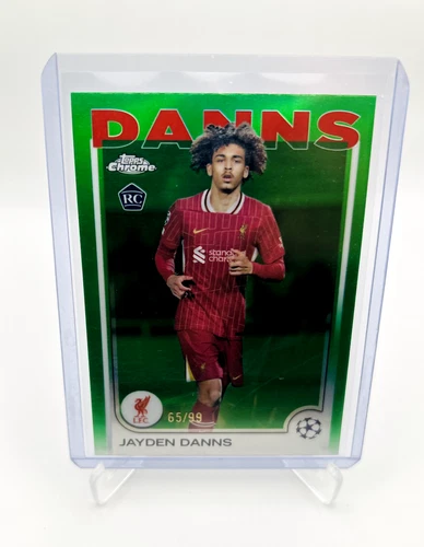 Jayden Danns 2024 Topps Chrome Green /99