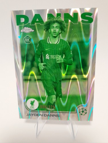 Jayden Danns 2023 Topps Chrome Green Wave