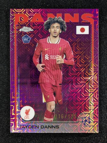 Jayden Danns 2024 Topps Chrome Japan Edition Pink Mojo /125