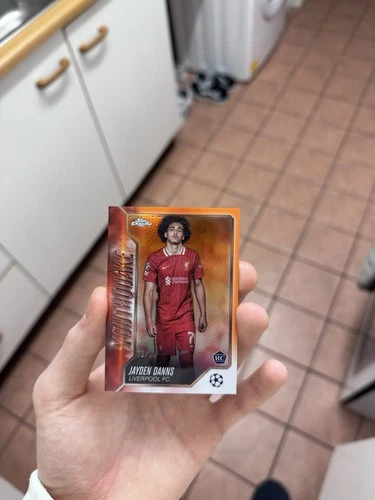 Jayden Danns 2024 Topps Chrome Orange /25