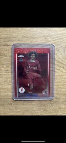 Jayden Danns 2024 Topps Chrome Red Refractor /5