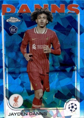 Jayden Danns 2024 Topps Chrome Sapphire
