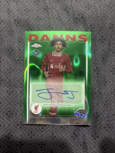 Jayden Danns 2024 Topps Chrome Sapphire Edition /99
