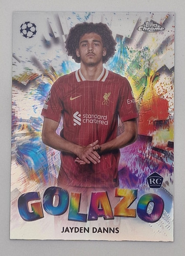 Jayden Danns 2024 Topps Chrome UCC