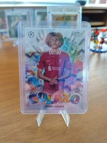 Jayden Danns 2024 Topps Chrome UEFA Club Competitions