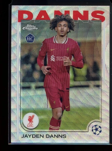 Jayden Danns 2024 Topps Chrome Wave Refractor