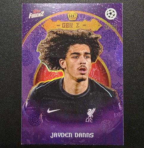 Jayden Danns 2025 Topps Fugenz Viola /50