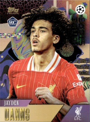 Jayden Danns 2021 Topps Gold Gold