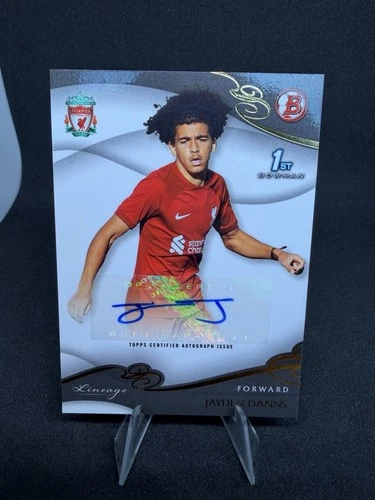 Jayden Danns 2022 Topps Liverpool FC Lineage