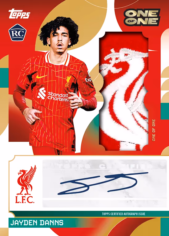 Jayden Danns 2024 Topps Knockout UEFA Club Competitions