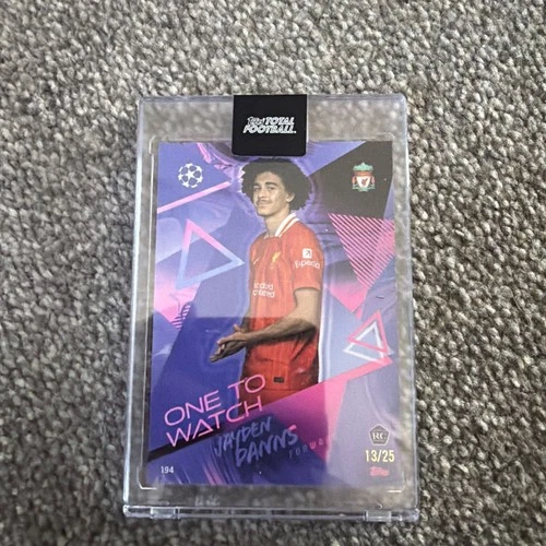 Jayden Danns 2024 Topps Total Football Purple /25