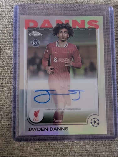 Jayden Danns 2024 Topps UCC Chrome