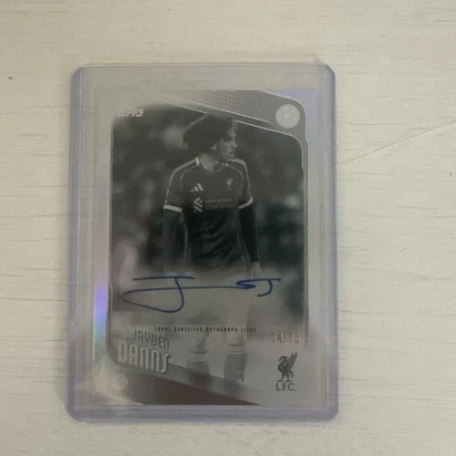 Jayden Danns 2025 Topps UCC Flagship /75