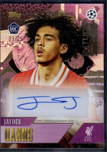 Jayden Danns 2024 Topps UCC Gold /25