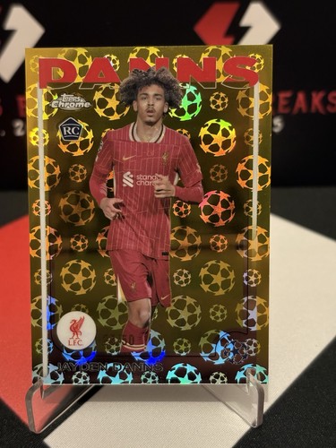 Jayden Danns 2024 Topps UCC Logofractor /50