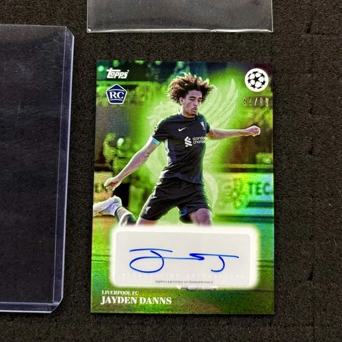 Jayden Danns 2024 Topps UCC Simplicidad Green /99