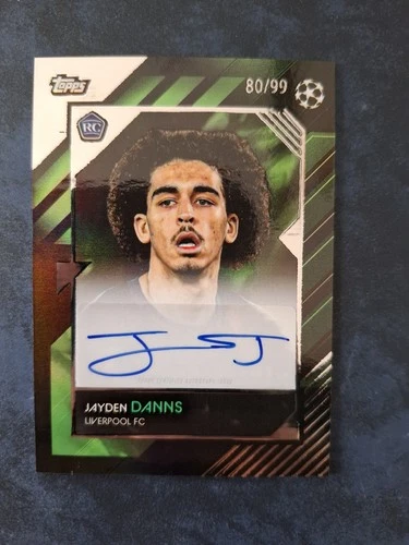Jayden Danns 2024 Topps UEFA Club Competition Knockout /99