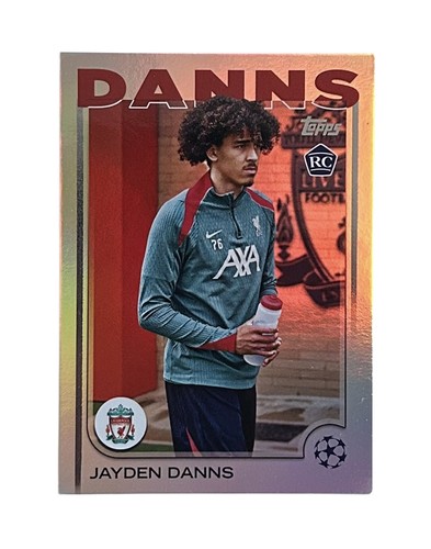 Jayden Danns 2024 Topps UEFA Club Competitions