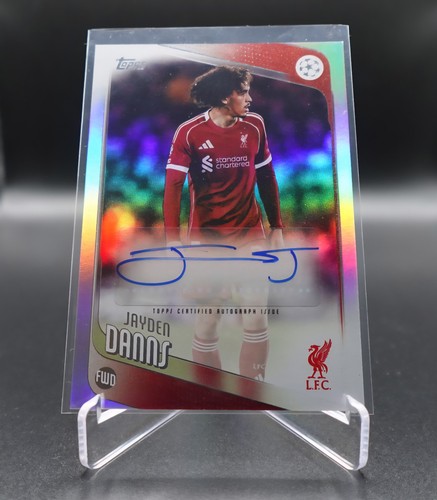 Jayden Danns 2025 Topps UEFA Club Competitions