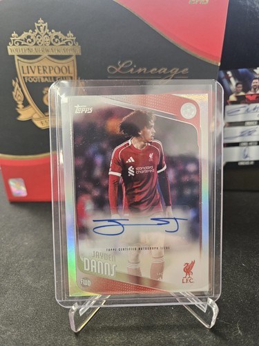 Jayden Danns 2025 Topps UEFA Club Competitions Silver Foil