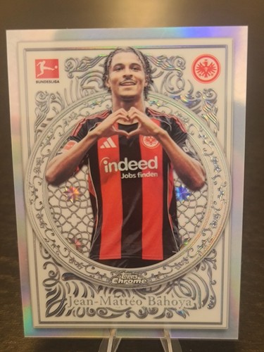Jean-Matteo Bahoya 2025 Topps Bundesliga Chrome