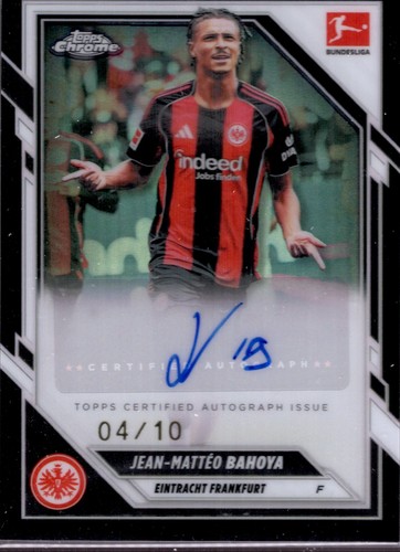 Jean Matteo Bahoya 2025 Topps Chrome Black /10
