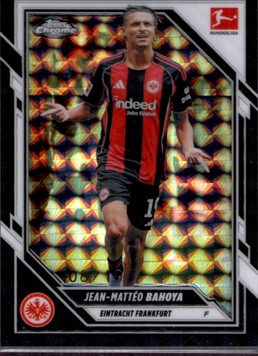 Jean-Matteo Bahoya 2025 Topps Chrome Black Geometric /10