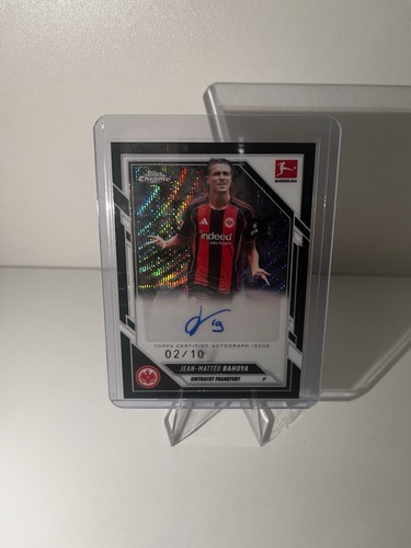Jean Matteo Bahoya 2025 Topps Chrome Black Wave /10