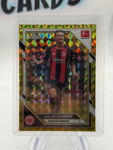 Jean-Matteo Bahoya 2025 Topps Chrome Gold Geometry /50