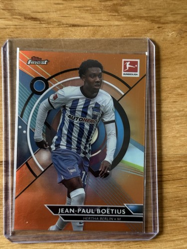 Jean-Paul Boetius 2022 Topps Finest /25
