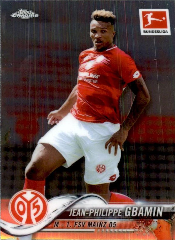 Jean-Philippe Gbamin 2018 Topps Chrome Bundesliga 7
