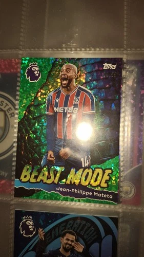 Jean-Philippe Mateta 2026 Topps Premier League Green /99