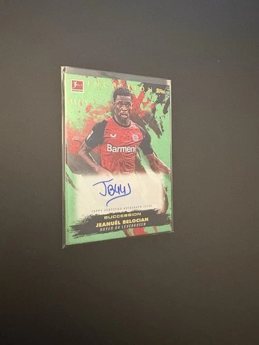 Jeannuel Belocian 2024 Topps Inception /75